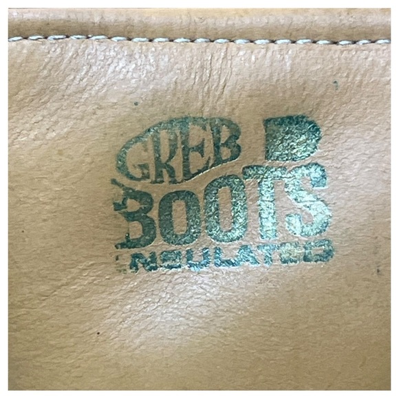 Greb Tan Leather Insulated Work Boots 8.5 - Picture 13 of 13